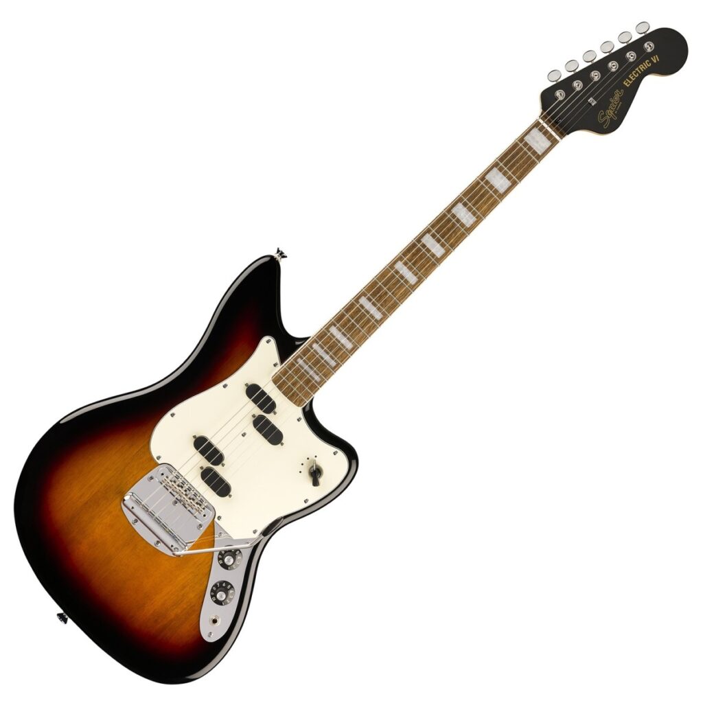 Squier Paranormal Electric VI 3-Color Sunburst