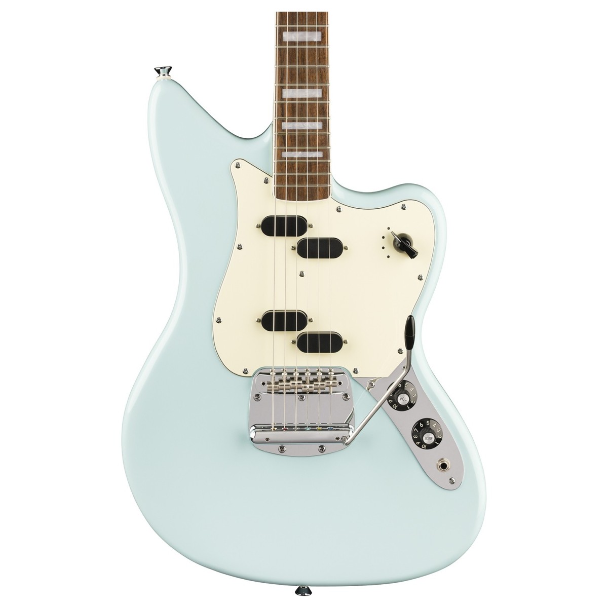 Squier Paranormal Electric VI Daphne Blue - Image 2