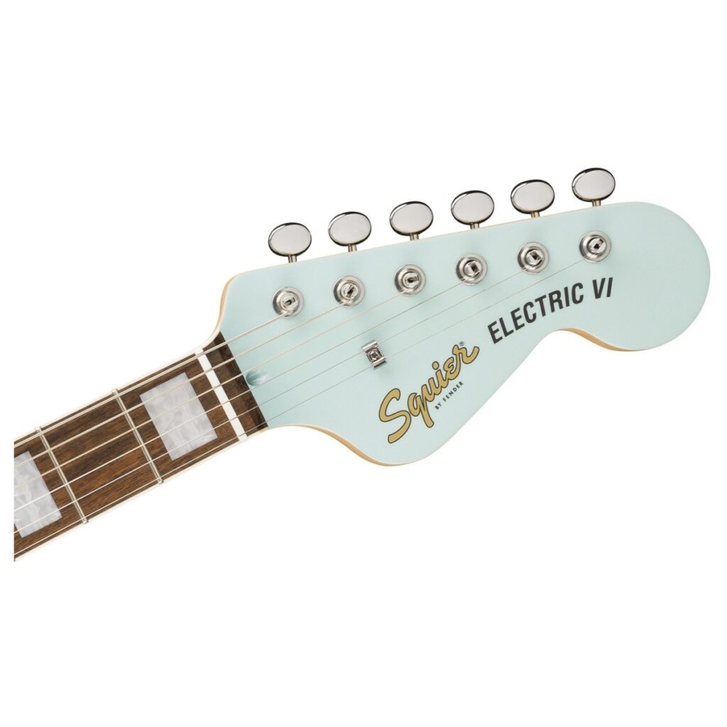 Squier Paranormal Electric VI Daphne Blue