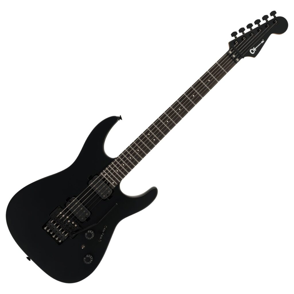Charvel Pro-Mod Plus Dinky DK24 HH FR EB Ebony Fingerboard Satin Black