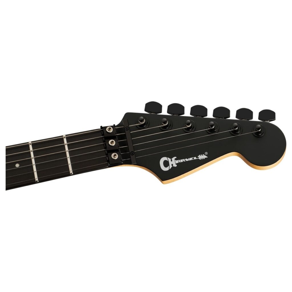 Charvel Pro-Mod Plus Dinky DK24 HH FR EB Ebony Fingerboard Satin Black