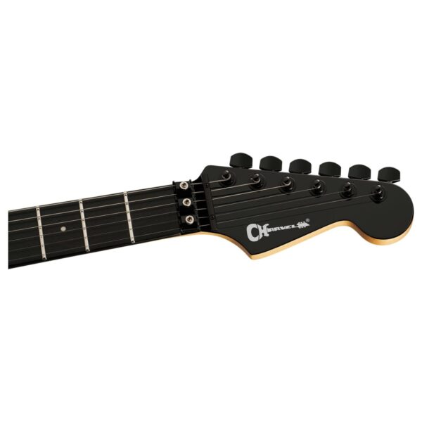 Charvel Pro-Mod Plus Dinky DK24 HH FR QM EB Ebony Fingerboard Cloaked Emerald Green - Image 4