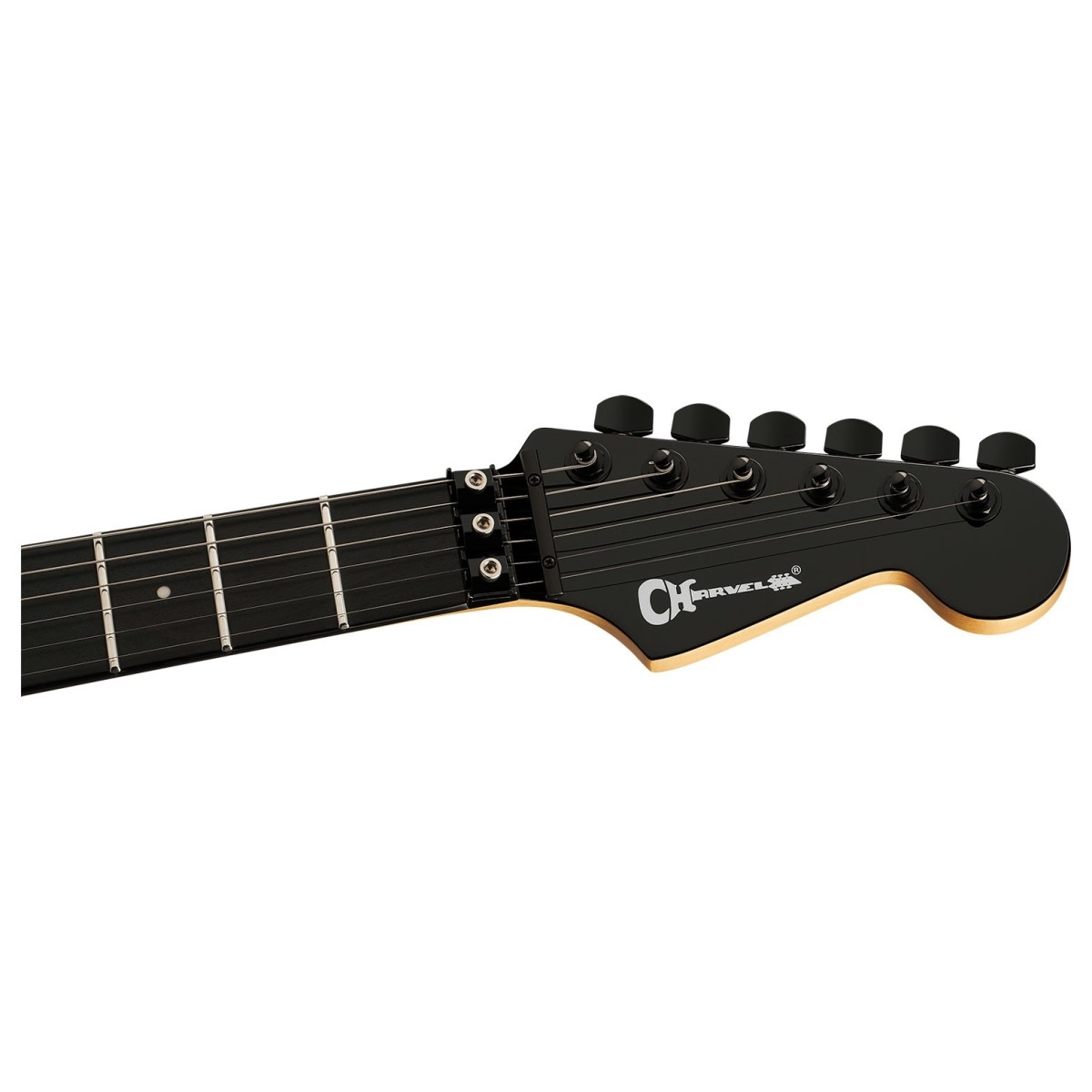 Charvel Pro-Mod Plus Dinky DK24 HH FR QM EB Ebony Fingerboard Cloaked Emerald Green - Image 4