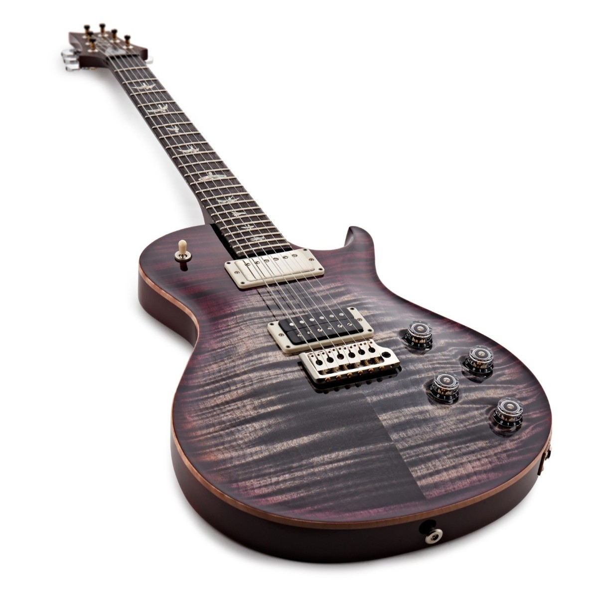 PRS Tremonti Trem Charcoal Purple Burst Natural Binding #0415741 - Image 2