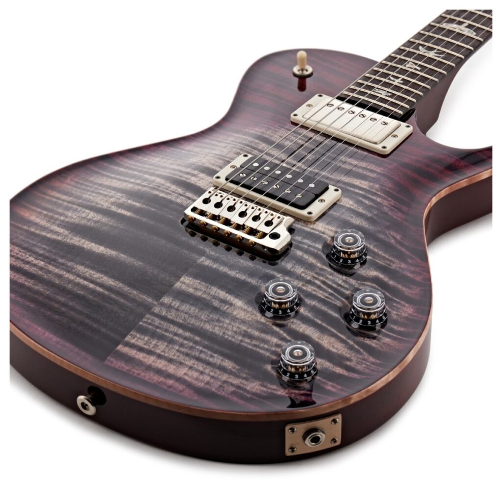 PRS Tremonti Trem Charcoal Purple Burst Natural Binding #0415741