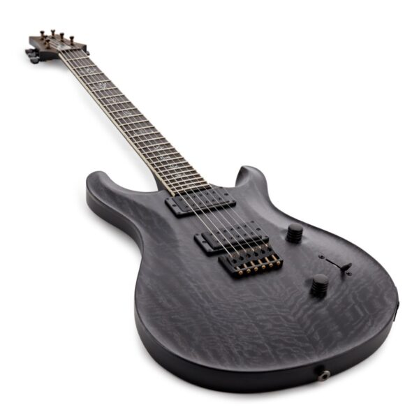 PRS Mark Holcomb Signature Grey Black Stained Binding Satin Nitro #0416790 - Image 2
