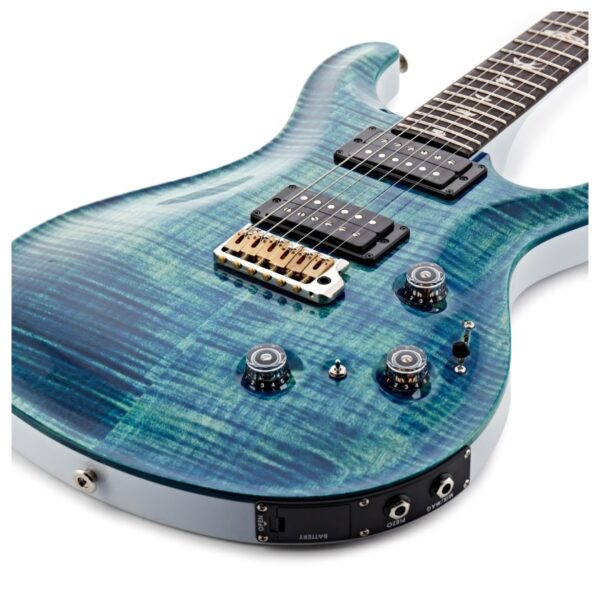 PRS Custom 24 Piezo River Blue Pearl #0425263 - Image 3