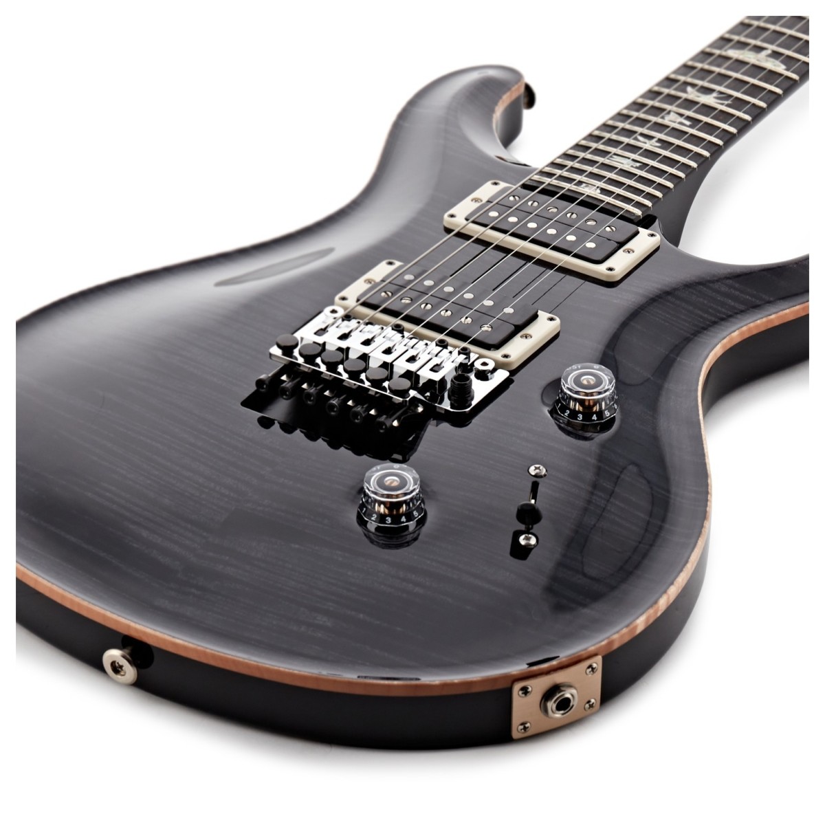 PRS Custom 24 Floyd Grey Black #0414659 - Image 3