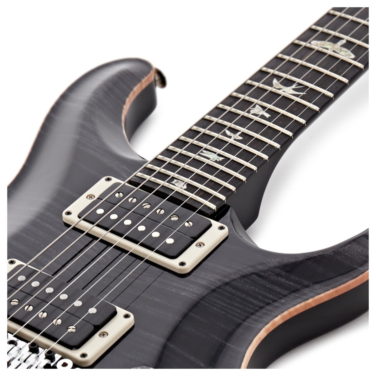 PRS Custom 24 Floyd Grey Black #0414659 - Image 4