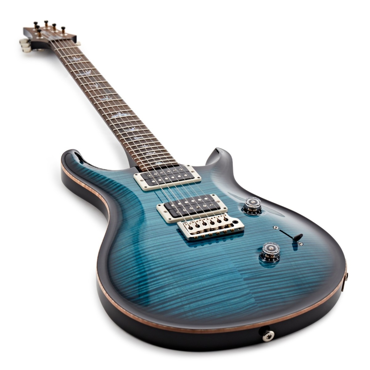 PRS Custom 24 40th Anniversary PS Sub Zero Smokeburst #0398437 - Image 2
