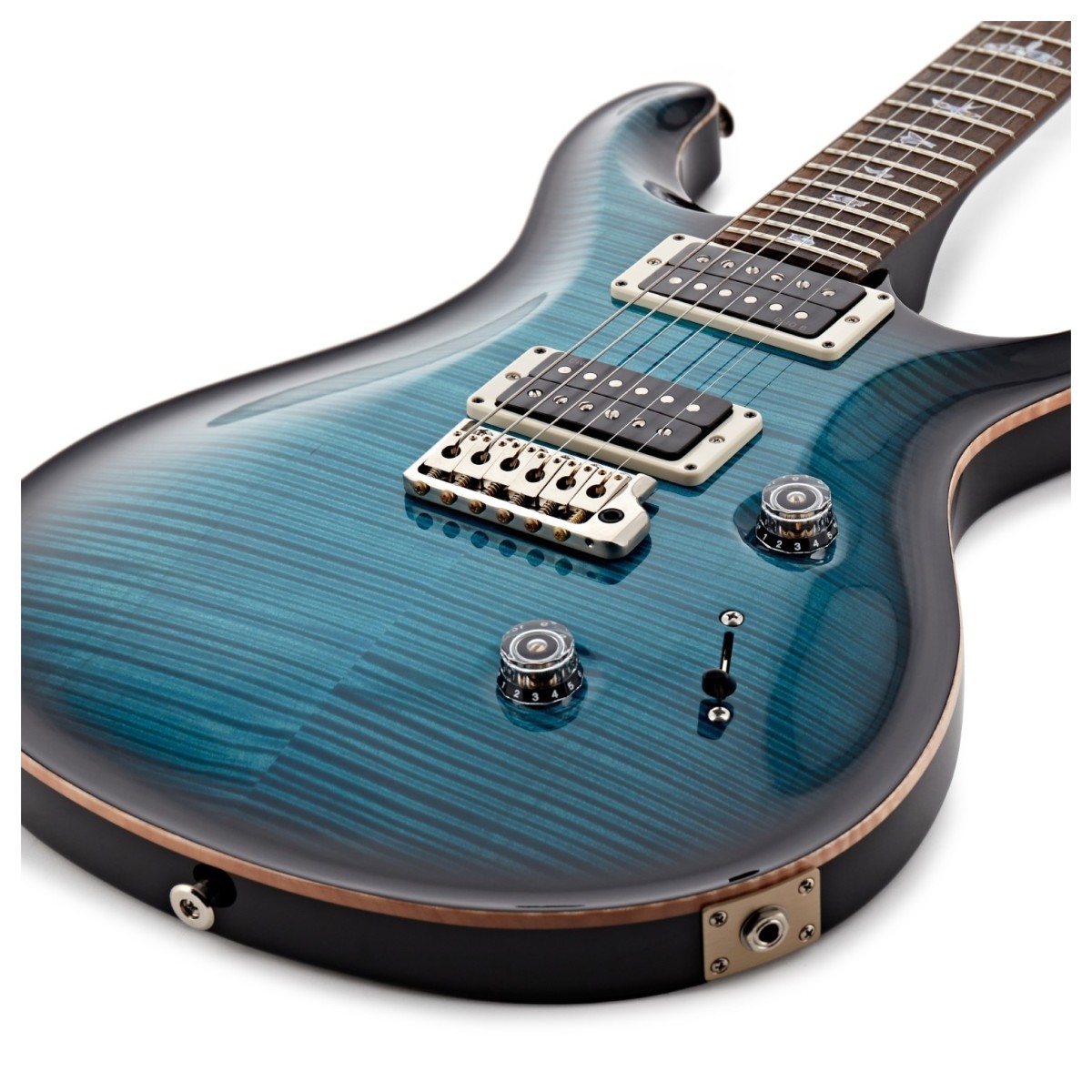 PRS Custom 24 40th Anniversary PS Sub Zero Smokeburst #0398437 - Image 3