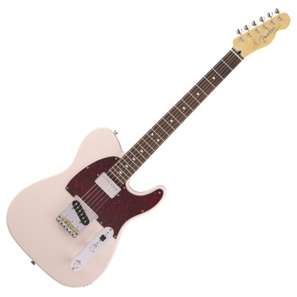 Fender Made in Japan Hybrid II Telecaster SH RW Satin Shell Pink - Image 1