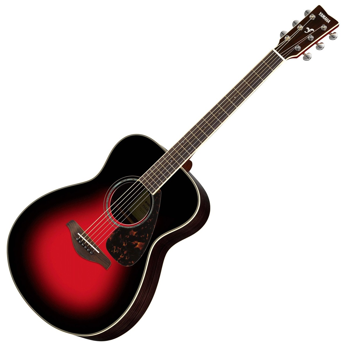 Yamaha FS830 Acoustic Guitar Dusk Sun Red - Image 1