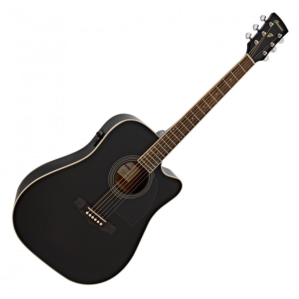 Ibanez PF15ECE Electro Acoustic Black - Image 1