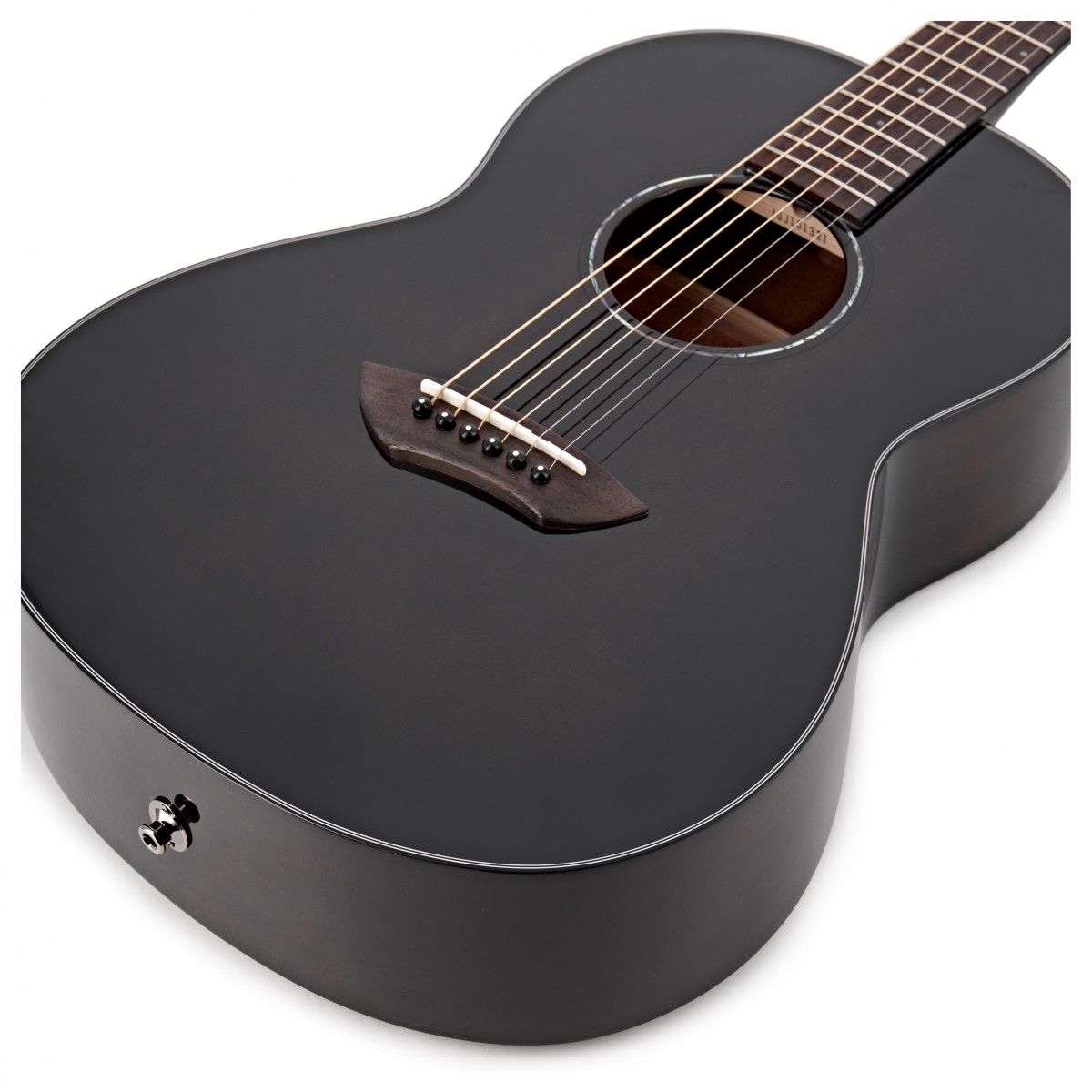 Yamaha CSF1M Travel Guitar Translucent Black - Image 2