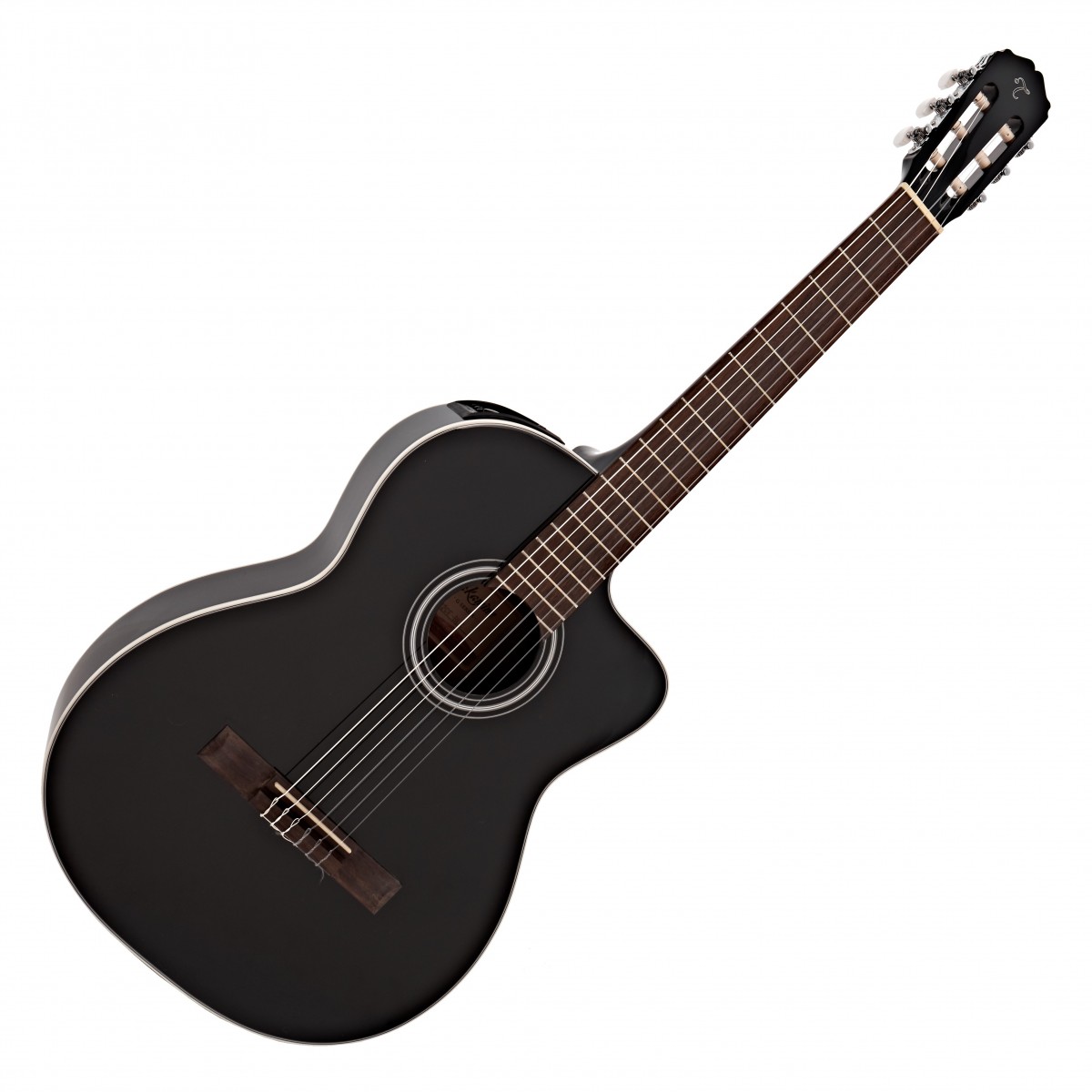 Takamine GC2CE Electro Classical Guitar Black - Image 1