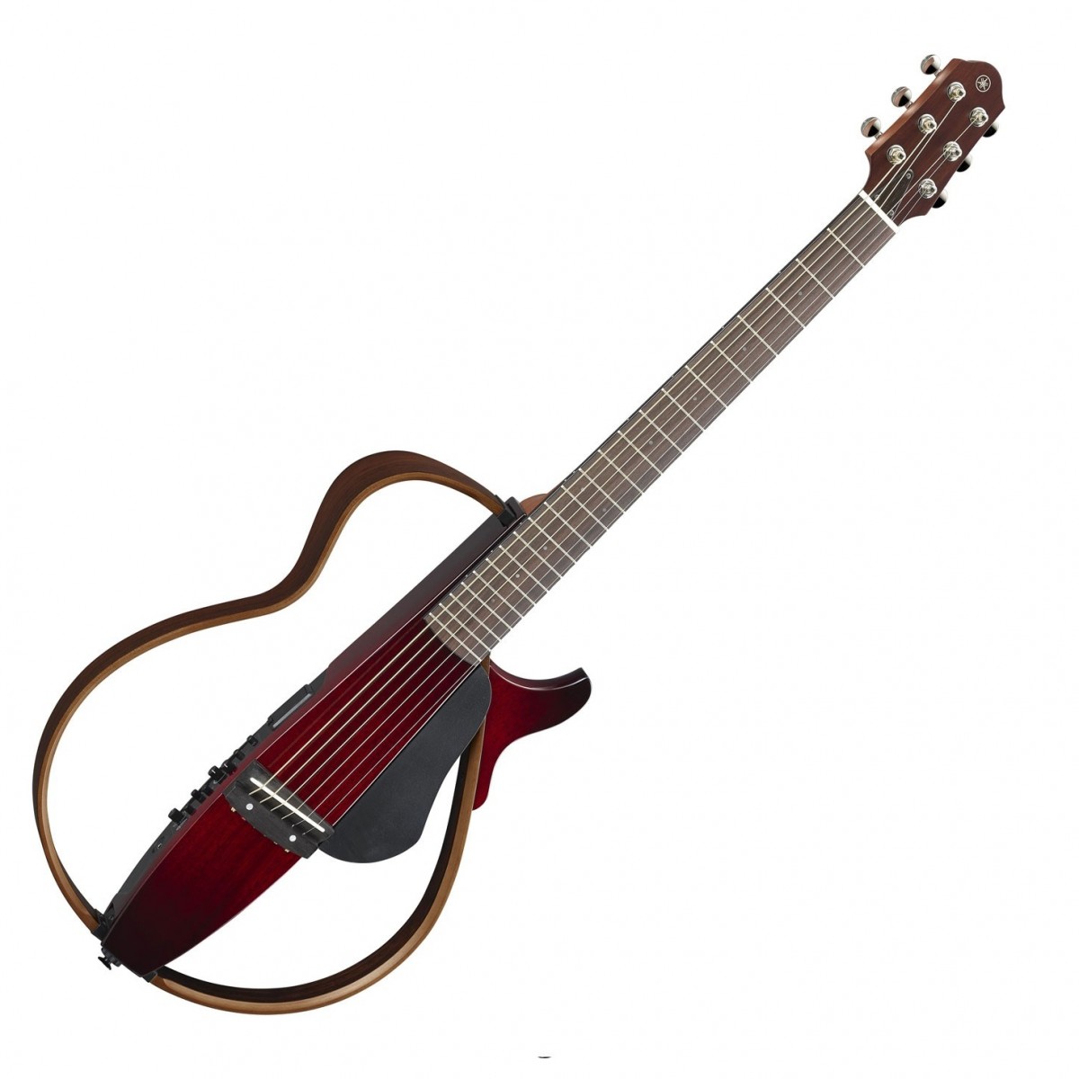 Yamaha SLG200S II Steel String Silent Guitar Crimson Red - Image 1