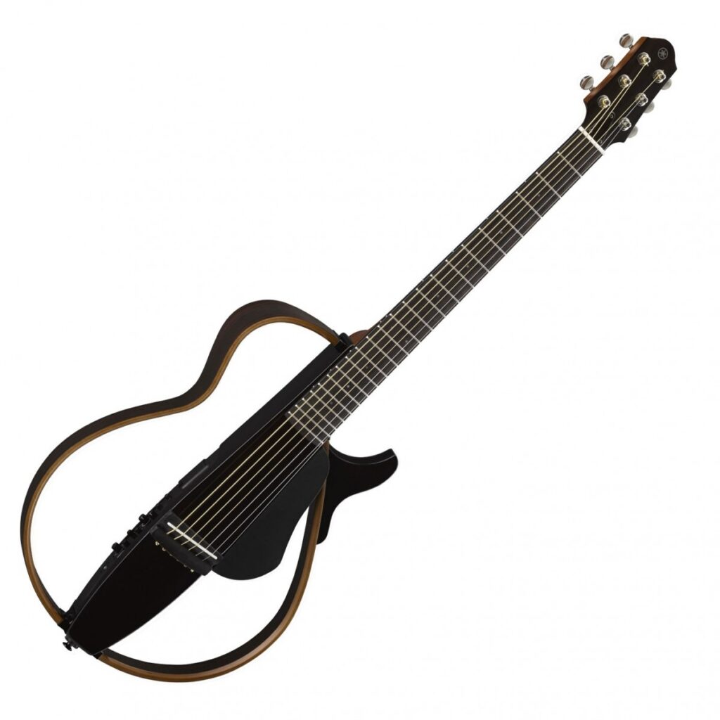 Yamaha SLG200S II Steel String Silent Guitar Trans Black