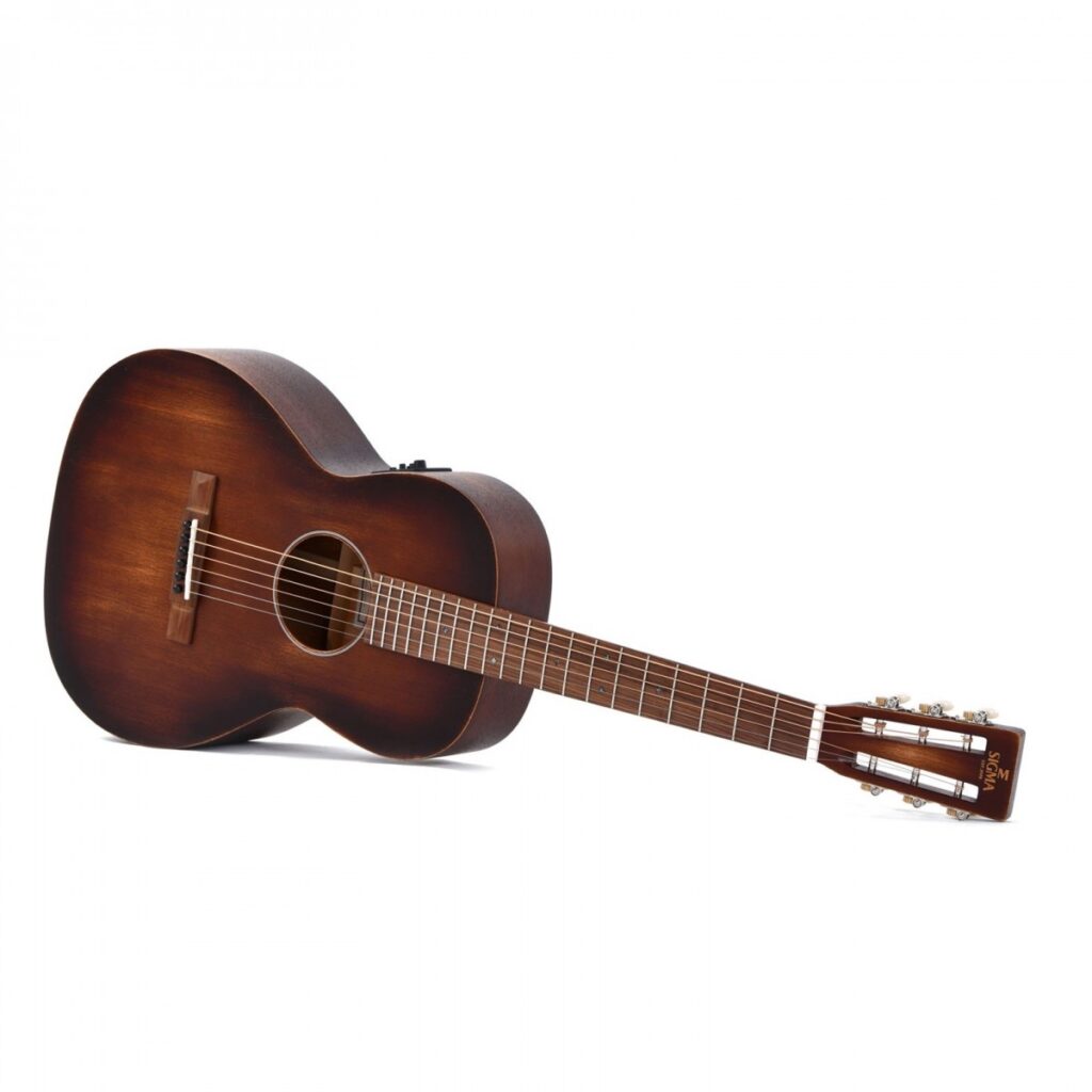 Sigma 00M-15SE 00 Size Electro Aged Distressed Satin Natural