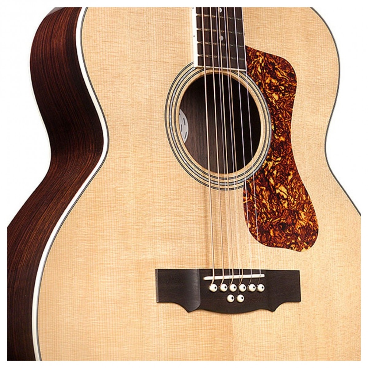 Guild BT-258E Deluxe Baritone Acoustic Natural - Image 4