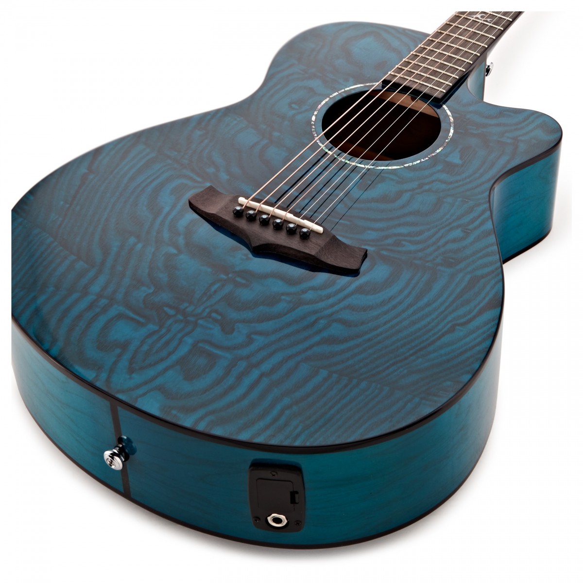 Tanglewood TA4CE Azure Super Folk Electro Acoustic Serenity Blue - Image 2