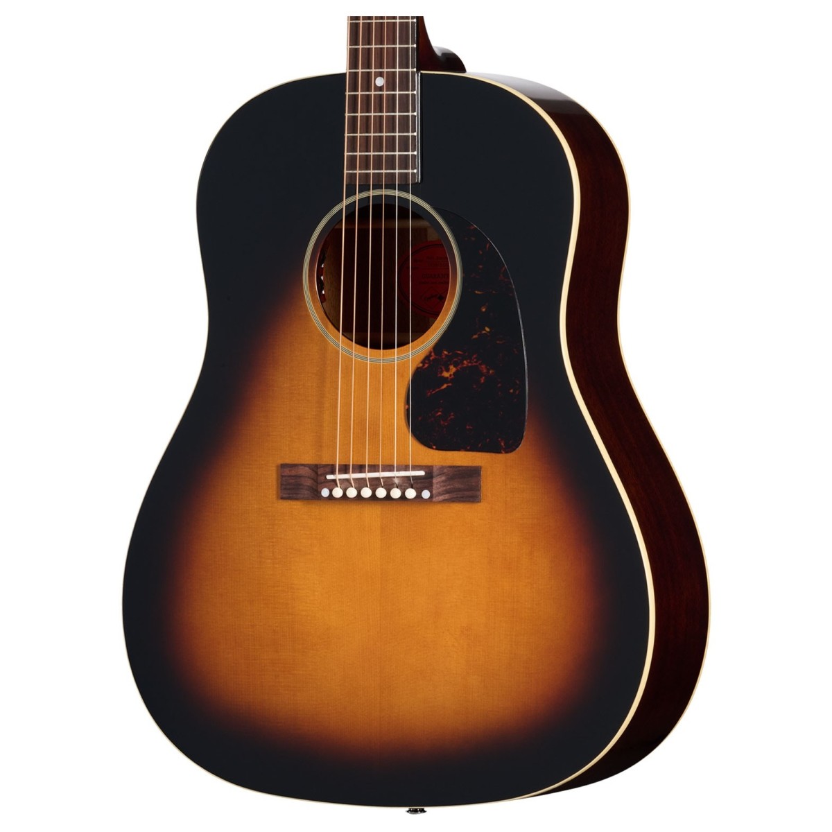 Epiphone 1942 Banner J-45 Reissue Vintage Sunburst - Image 3