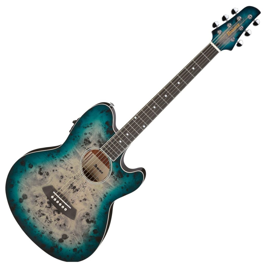 Ibanez TCY10PA Cosmic Blue Starburst