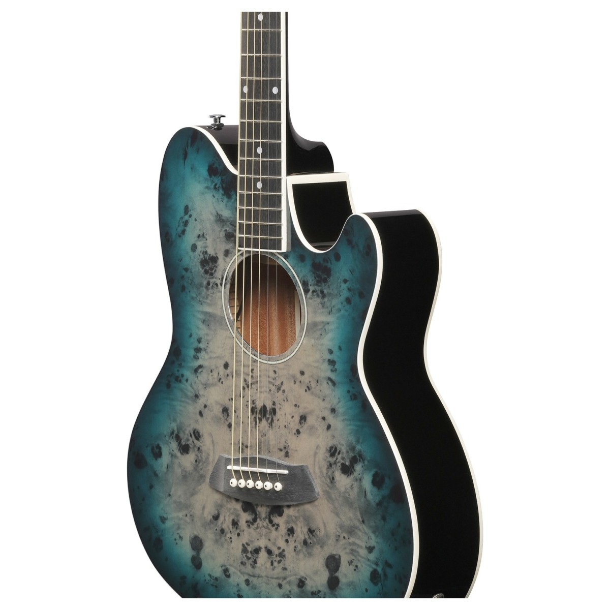 Ibanez TCY10PA Cosmic Blue Starburst - Image 3