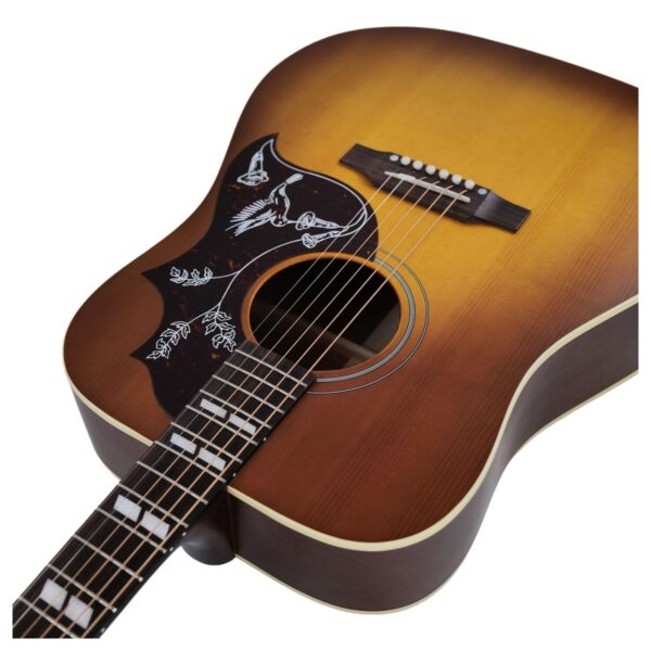 Gibson Hummingbird Special Satin Honey Burst #20206095 - Image 4