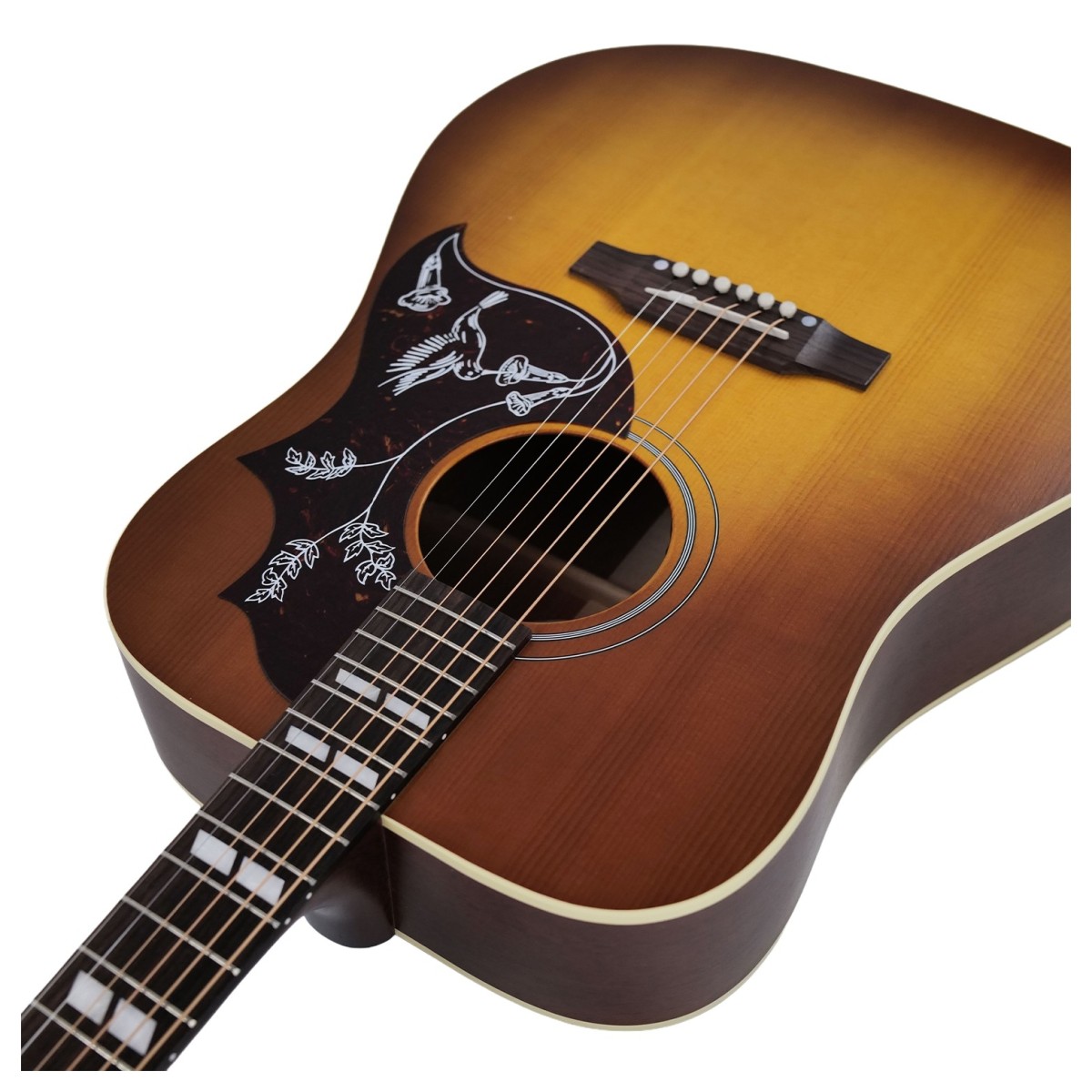 Gibson Hummingbird Special Satin Honey Burst #20206095 - Image 4