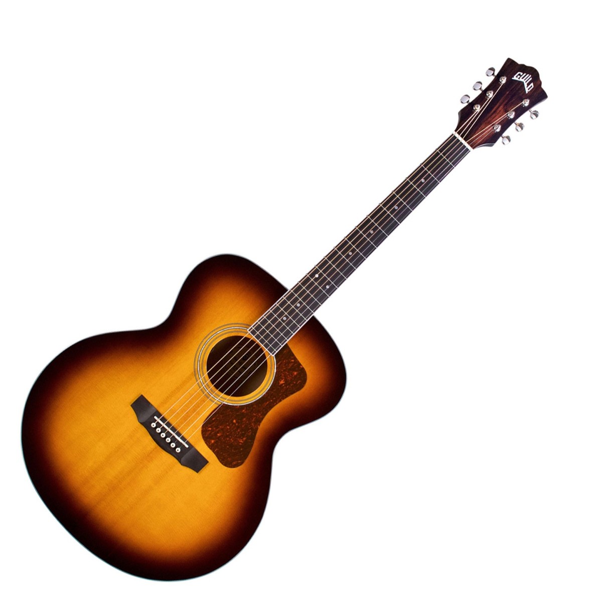 Guild F-250E Deluxe Archback Antique Burst - Image 1