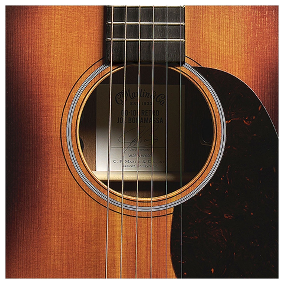 Martin 00-10EJB Joe Bonamassa Signature 1937 JB Sunburst - Image 3