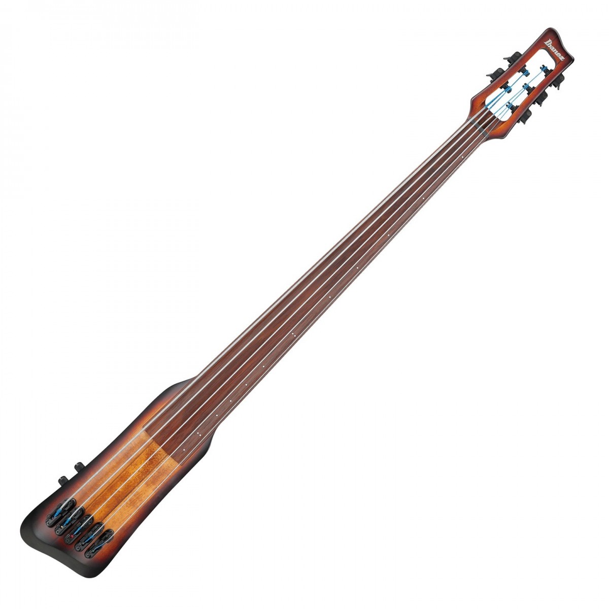 Ibanez UB805 Fretless Bass Mahogany Oil Burst - Image 1