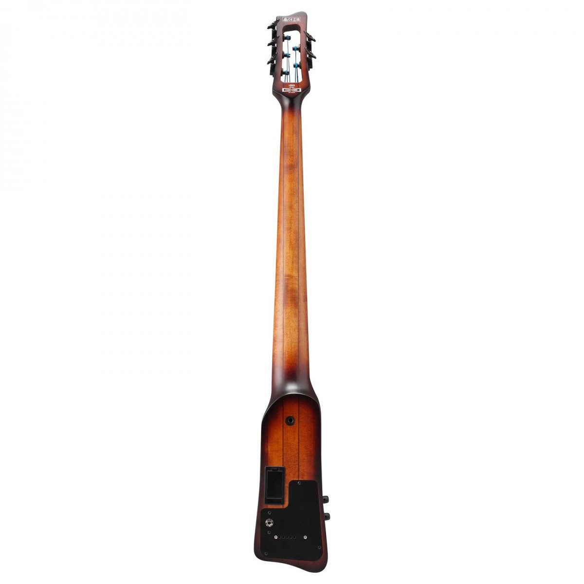 Ibanez UB805 Fretless Bass Mahogany Oil Burst - Image 3
