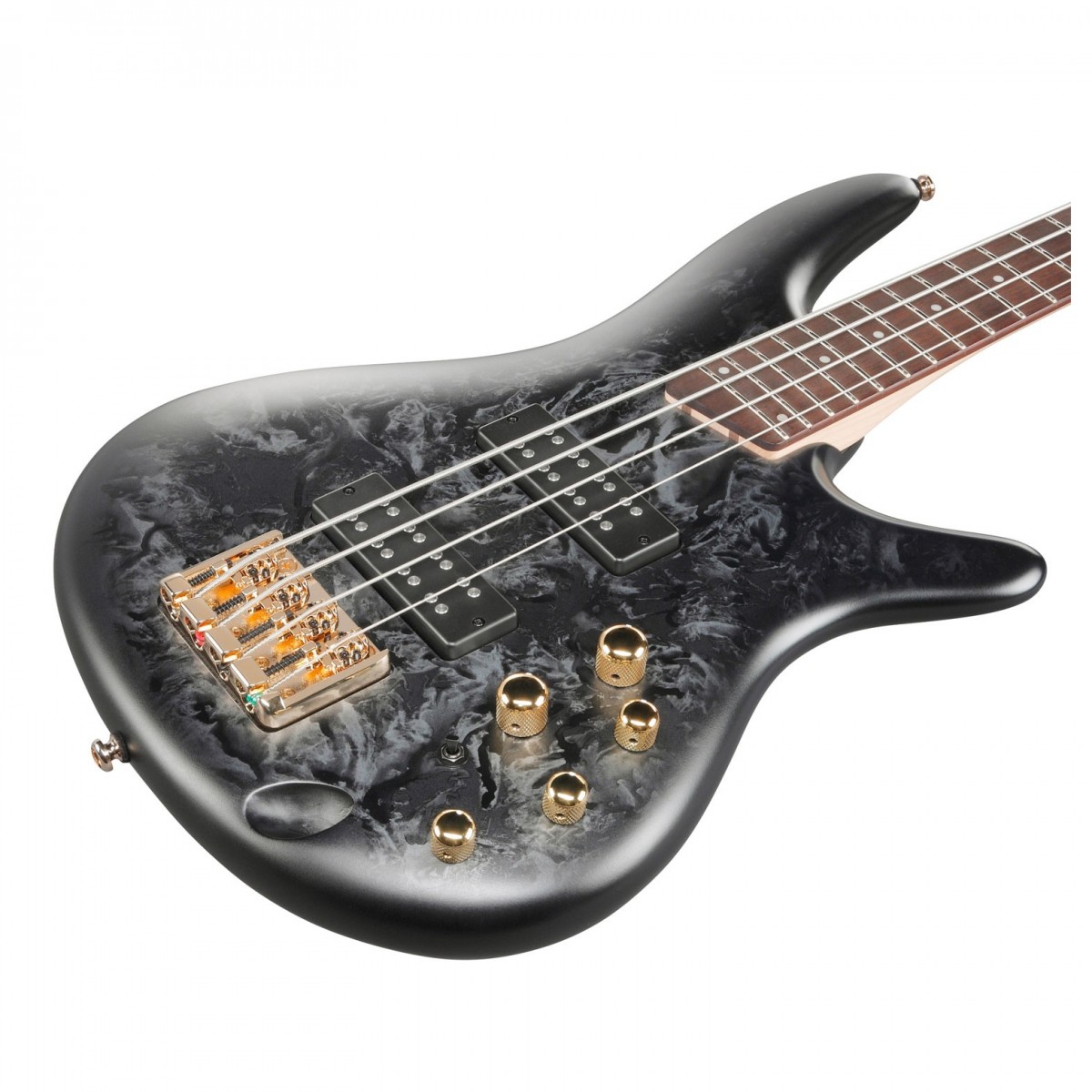 Ibanez SR300EDX-BZM Black Ice Frozen Matte - Image 4