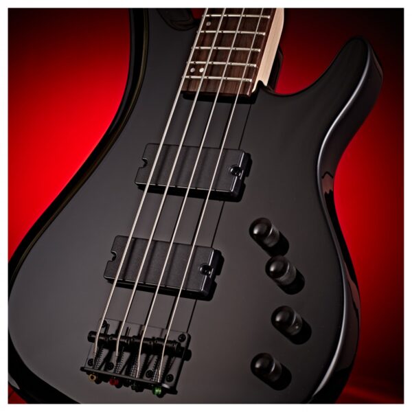G4M 878 Bass Guitar All Black & Eden Orbiter 8 Combo Amp - Image 3