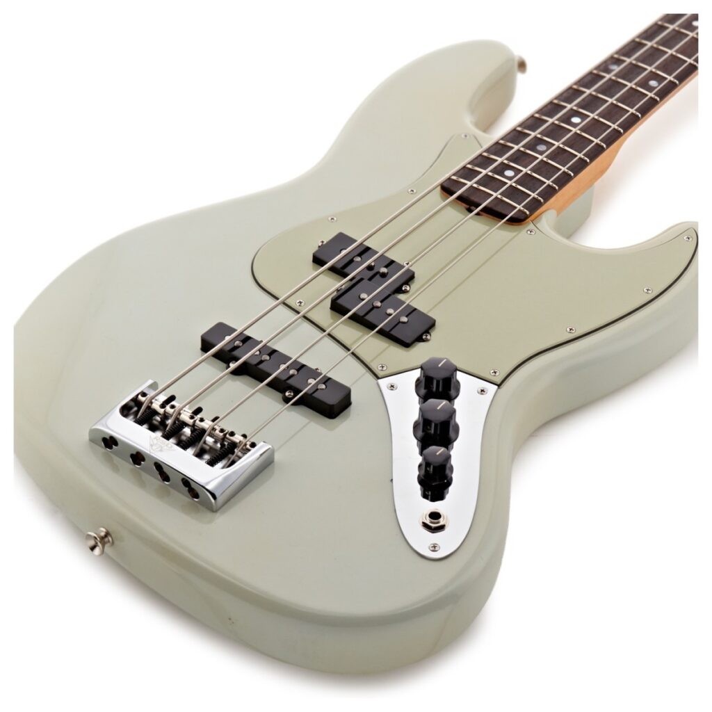 Fender Custom Shop Limited Edition Jazz Bass Special NOS 3A Rosewood Fingerboard Aged Sonic Blue
