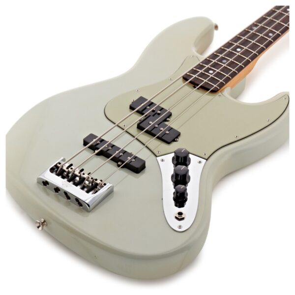 Fender Custom Shop Limited Edition Jazz Bass Special NOS 3A Rosewood Fingerboard Aged Sonic Blue - Image 4