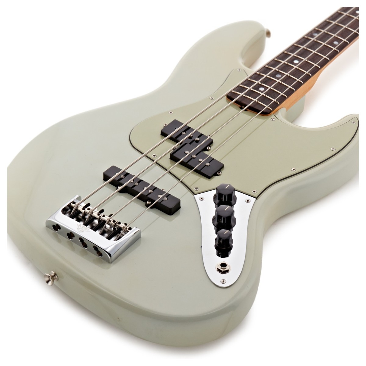 Fender Custom Shop Limited Edition Jazz Bass Special NOS 3A Rosewood Fingerboard Aged Sonic Blue - Image 4