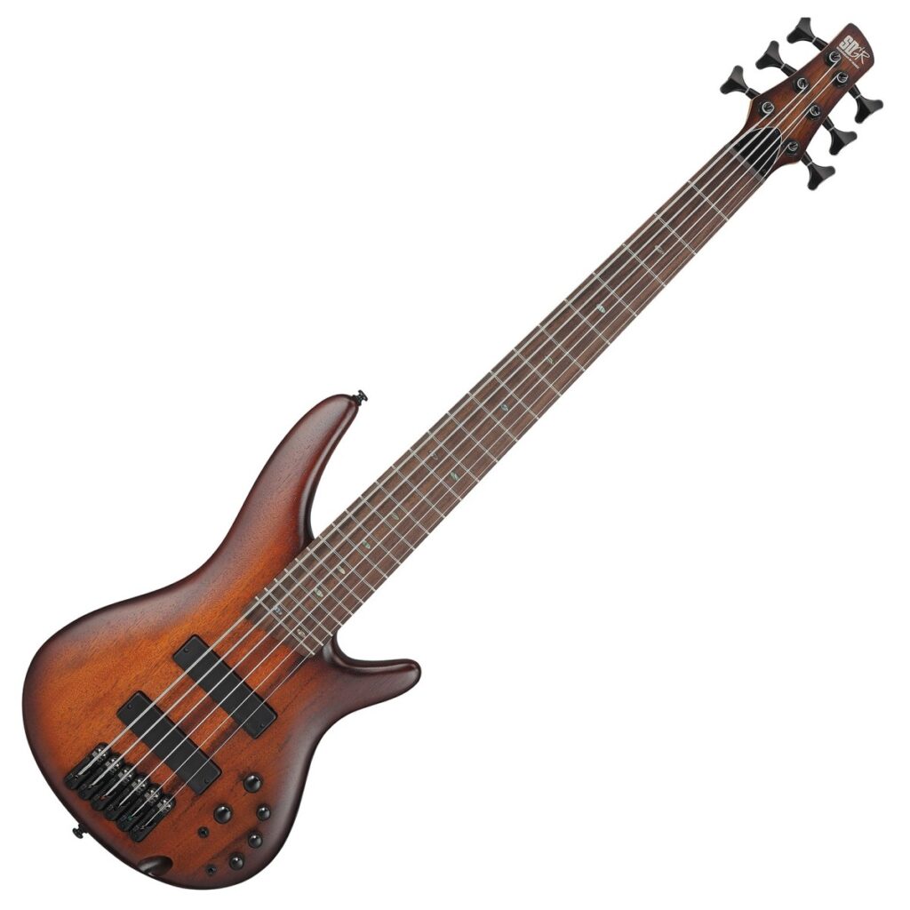 Ibanez SR506A Mahogany Brown Burst Low Gloss