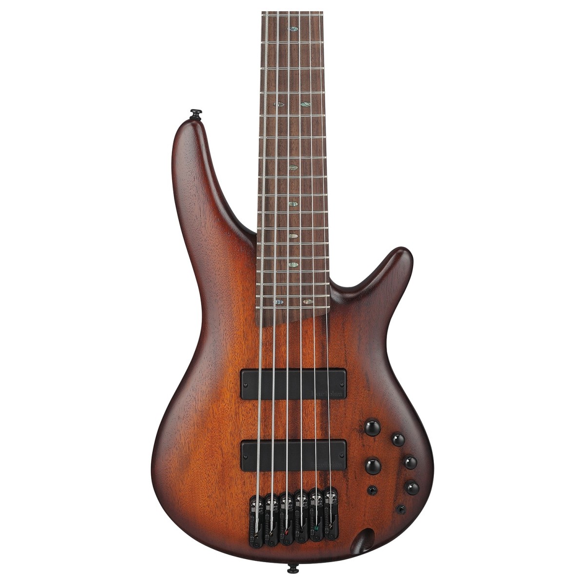Ibanez SR506A Mahogany Brown Burst Low Gloss - Image 3