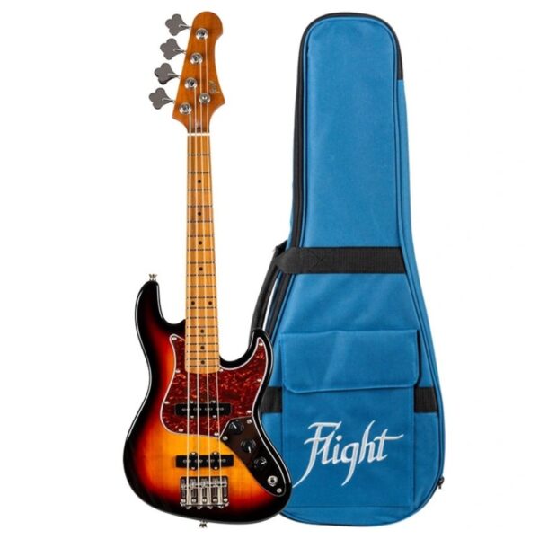 Flight Mini JB Bass Sunburst - Image 3