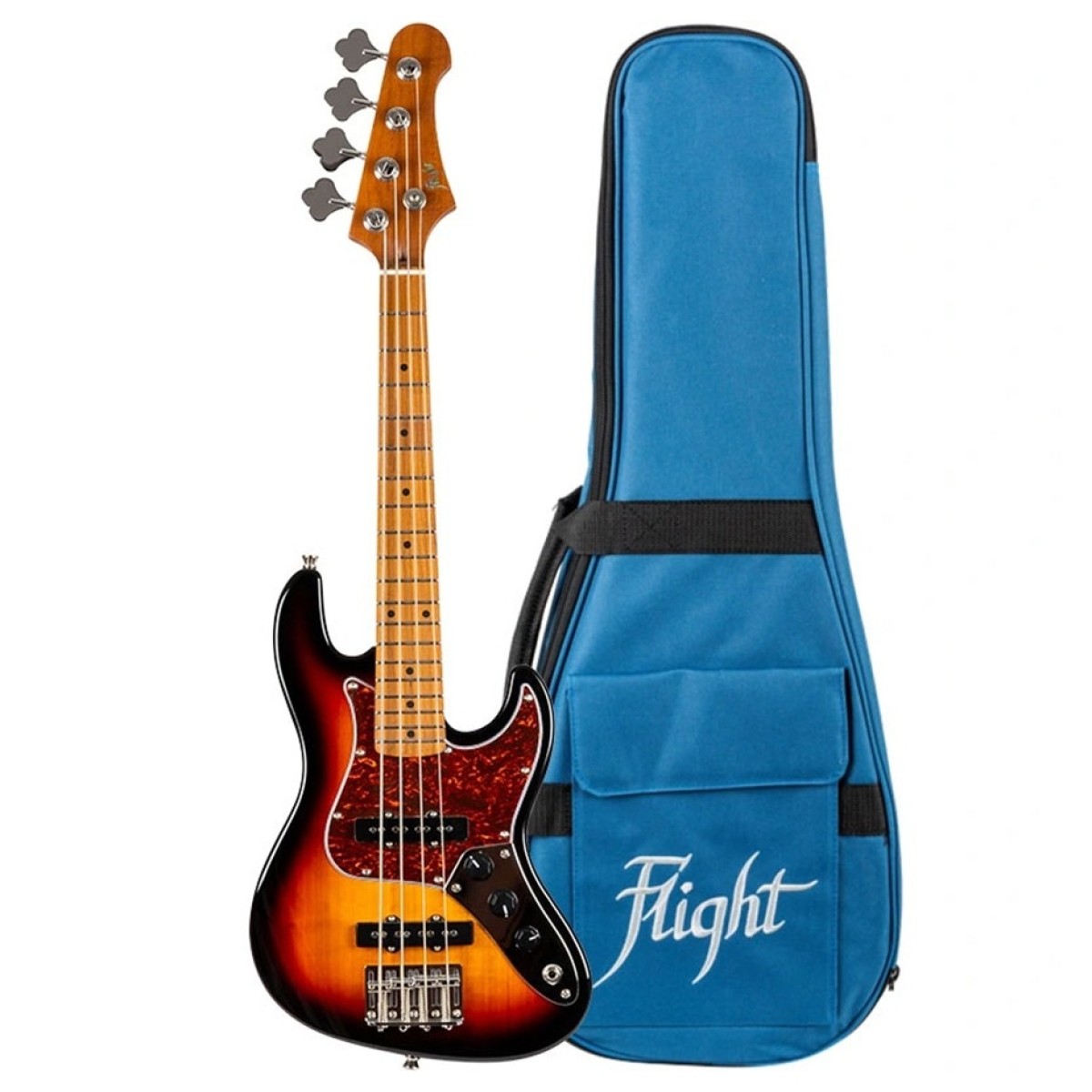 Flight Mini JB Bass Sunburst - Image 3