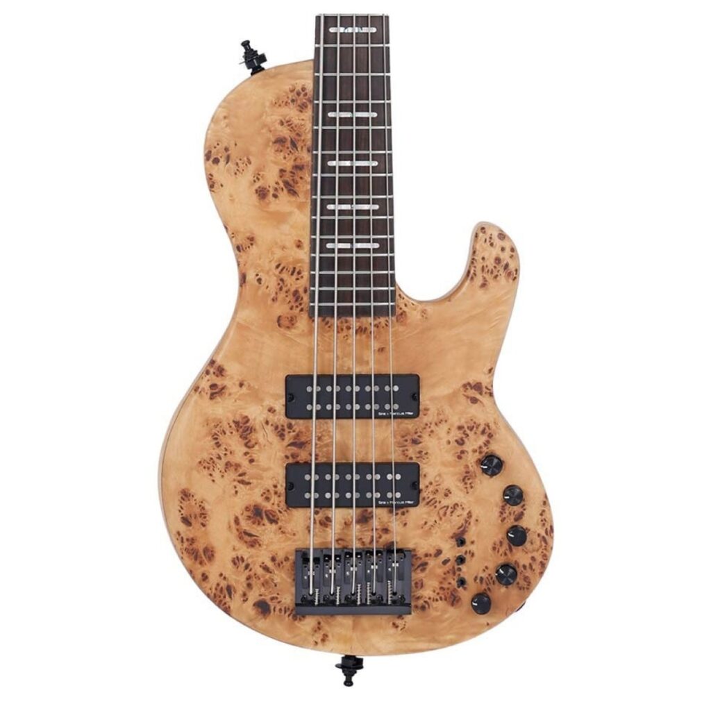 Sire Marcus Miller F10 5 String Bass Swamp Ash and Poplar Burl
