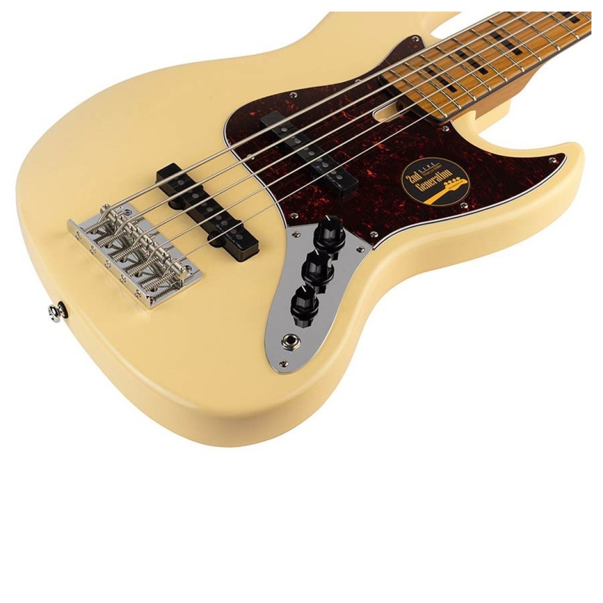 Sire Marcus Miller V5 5 String Bass Vintage White - Image 3