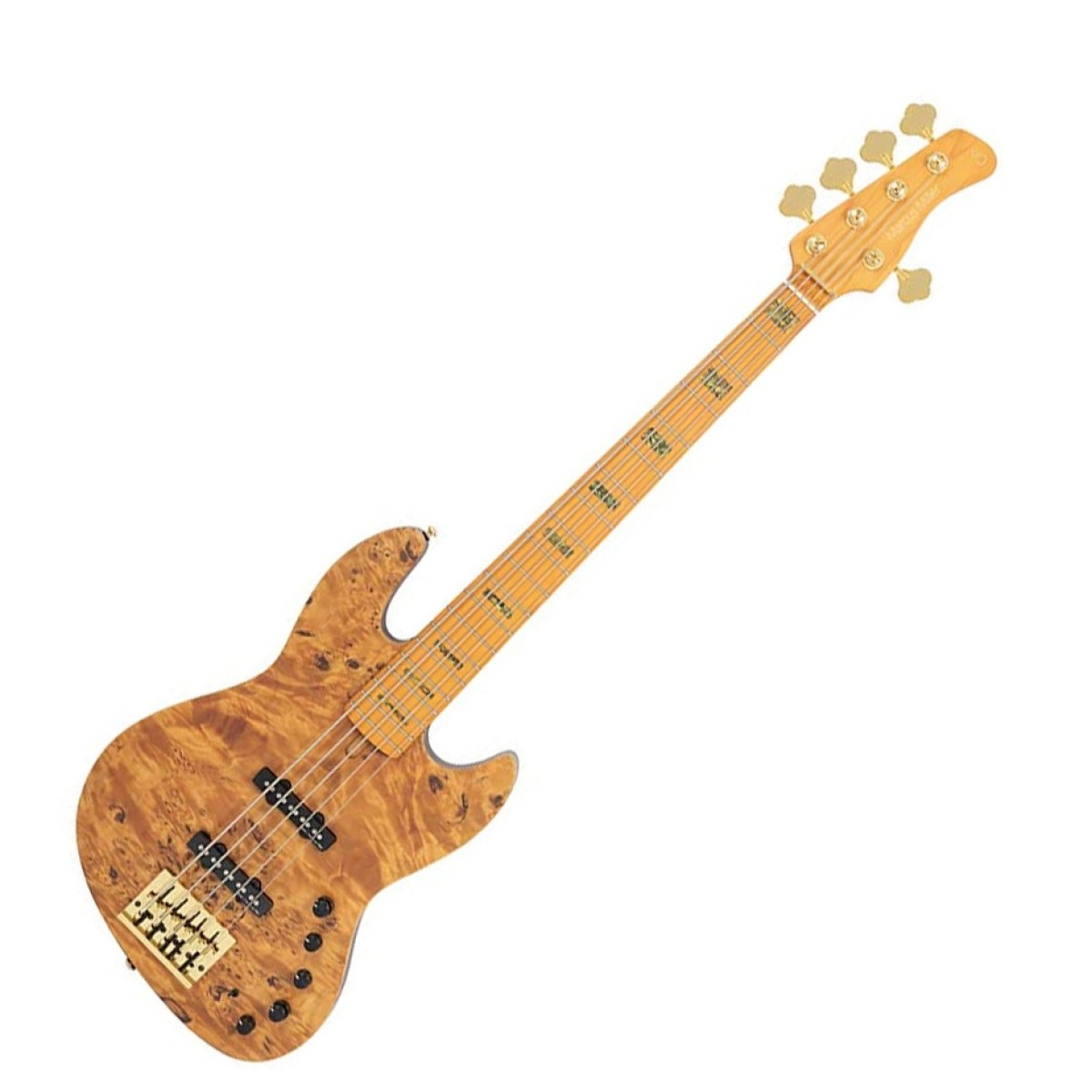 Sire Marcus Miller V10 5 String Bass Swamp Ash and Poplar Burl - Image 1