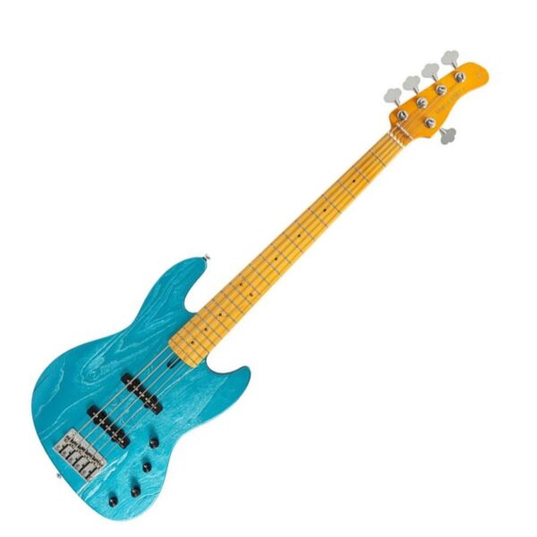 Sire Marcus Miller V6 5 String Bass Ocean Turquoise Blue - Image 1