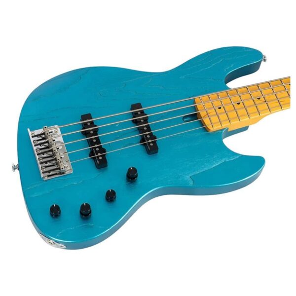 Sire Marcus Miller V6 5 String Bass Ocean Turquoise Blue - Image 4