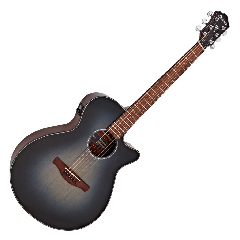 Ibanez AEG50 Indigo Blue Burst High Gloss