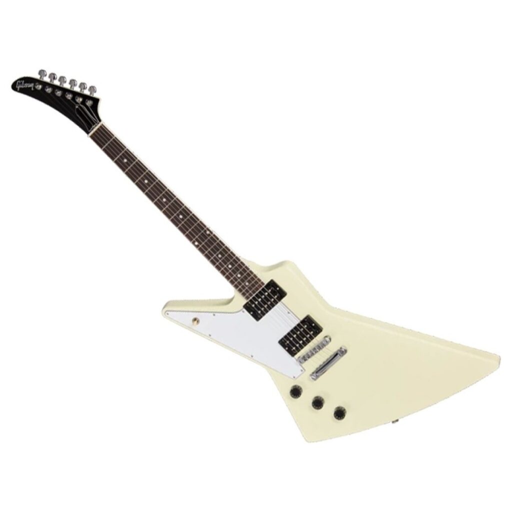 Gibson 70s Explorer Left Handed Classic White